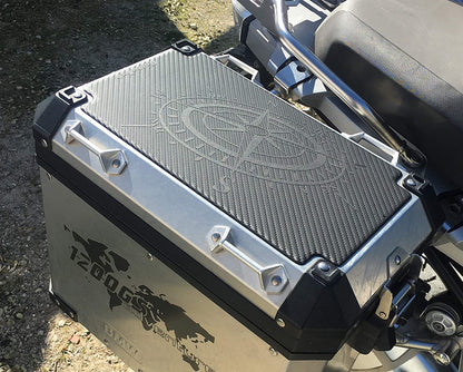 BMW Aluminium Pannier Box Lid Pad.