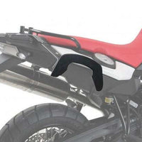 BMW F 650 GS Twin Sidecases Carrier C-Bow on motorcycle, Hepco Becker fit.