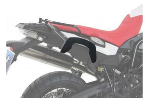 BMW F 650 GS Twin Sidecases Carrier C-Bow on motorcycle, Hepco Becker fit.