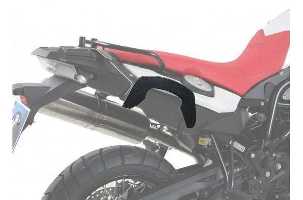 BMW F 650 GS Twin Sidecases Carrier C-Bow on motorcycle, Hepco Becker fit.