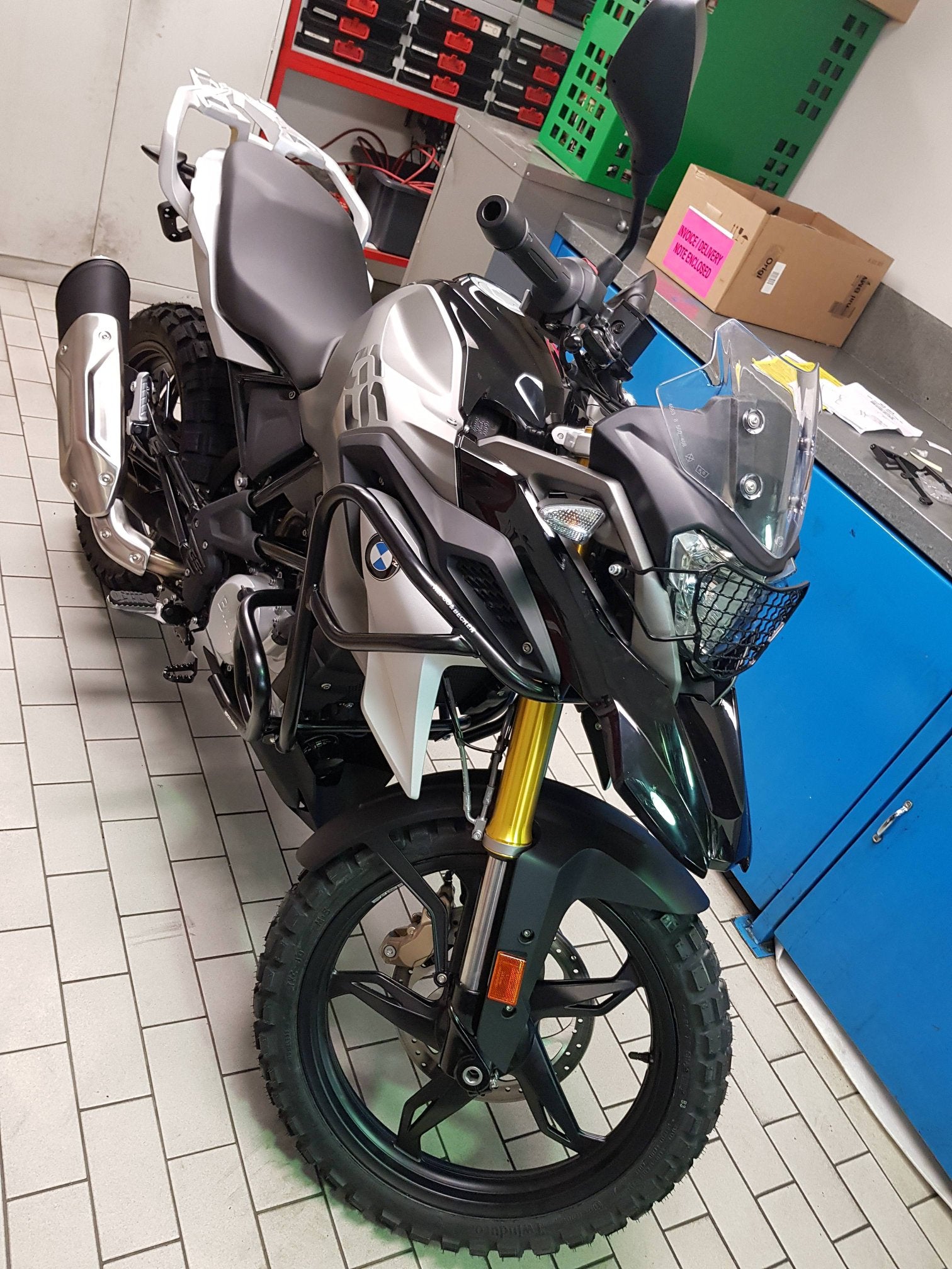 BMW G 310 GS Protection - Tank Guard.