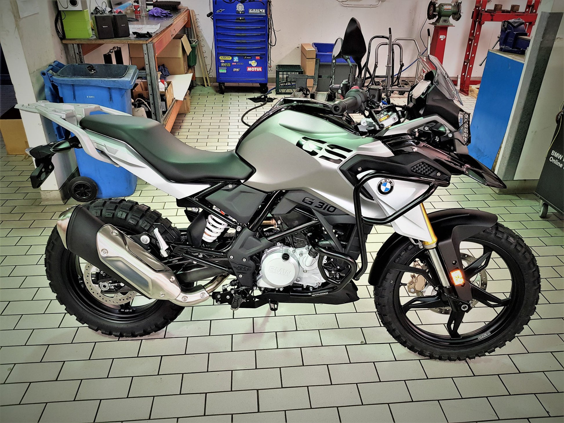 BMW G 310 GS Protection - Tank Guard.