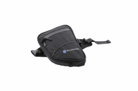 Black leg pouch bag by Wunderlich, water-resistant, adjustable fit for thigh, made of durable CORDURA.
