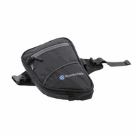 Black leg pouch bag by Wunderlich, water-resistant, adjustable fit for thigh, made of durable CORDURA.