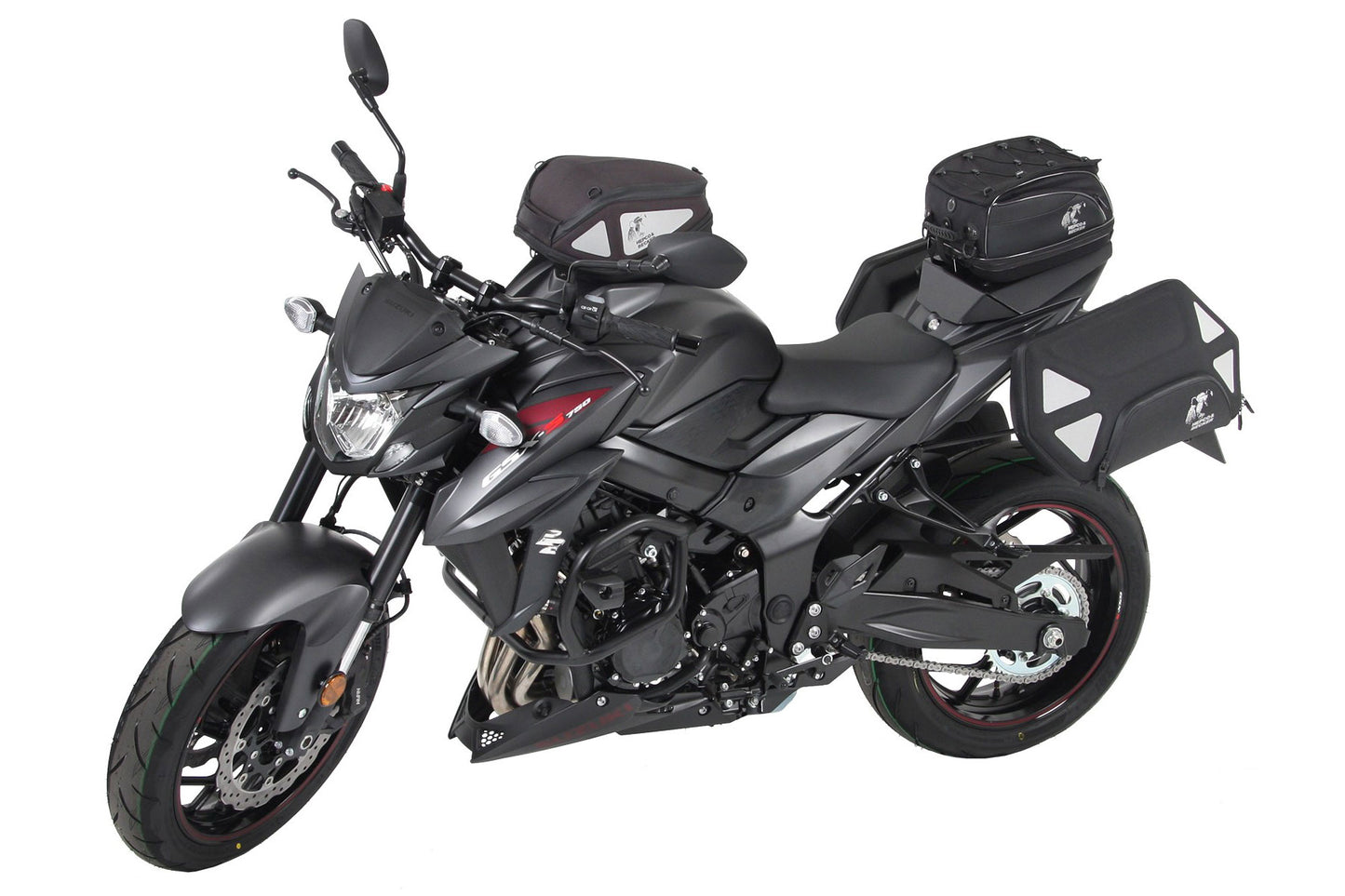 Suzuki GSX S750 Luggage - Sidecases Carrier - C-Bow.