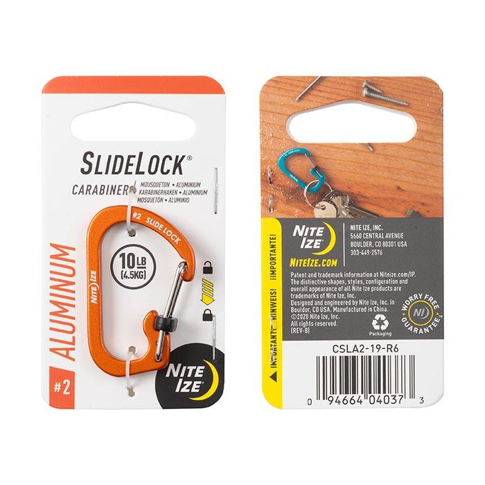 Slidelock Carabiner.