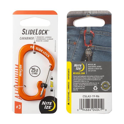 Slidelock Carabiner.