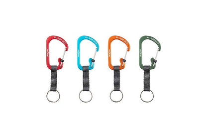 Carabiner Keyring with Slide lock (Alu)