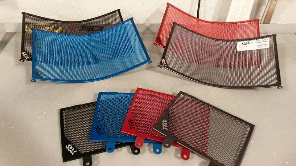 Kawasaki Er6n/6f Protection - Radiator Guard.