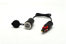 DIN + CIG to 36W PD USB-C + QC 3.0 (CABLED)