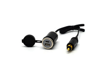 DIN (Hella) to 36W PD USB-C + QC 3.0 (Cabled)
