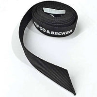 Straps 1.8M with Metal Buckle - pair (black).
