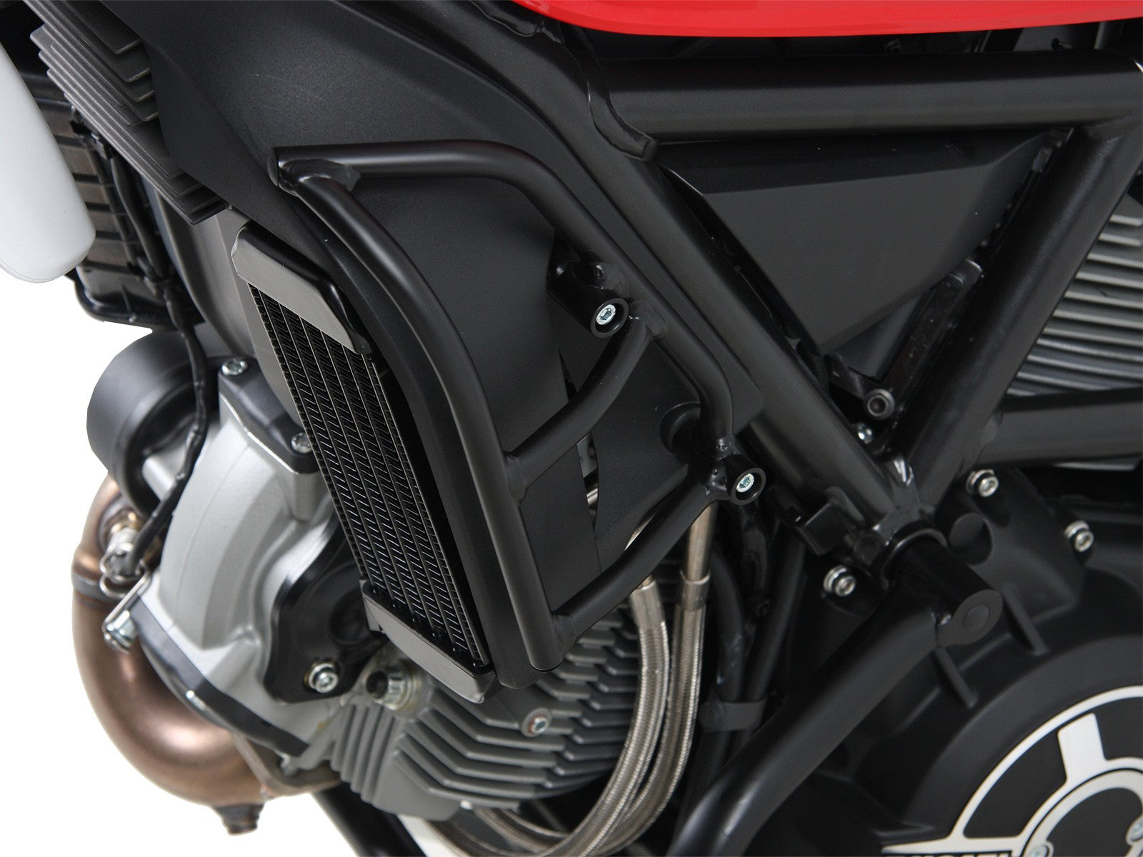 Ducati Scrambler Protection - Radiator Protection Bars.