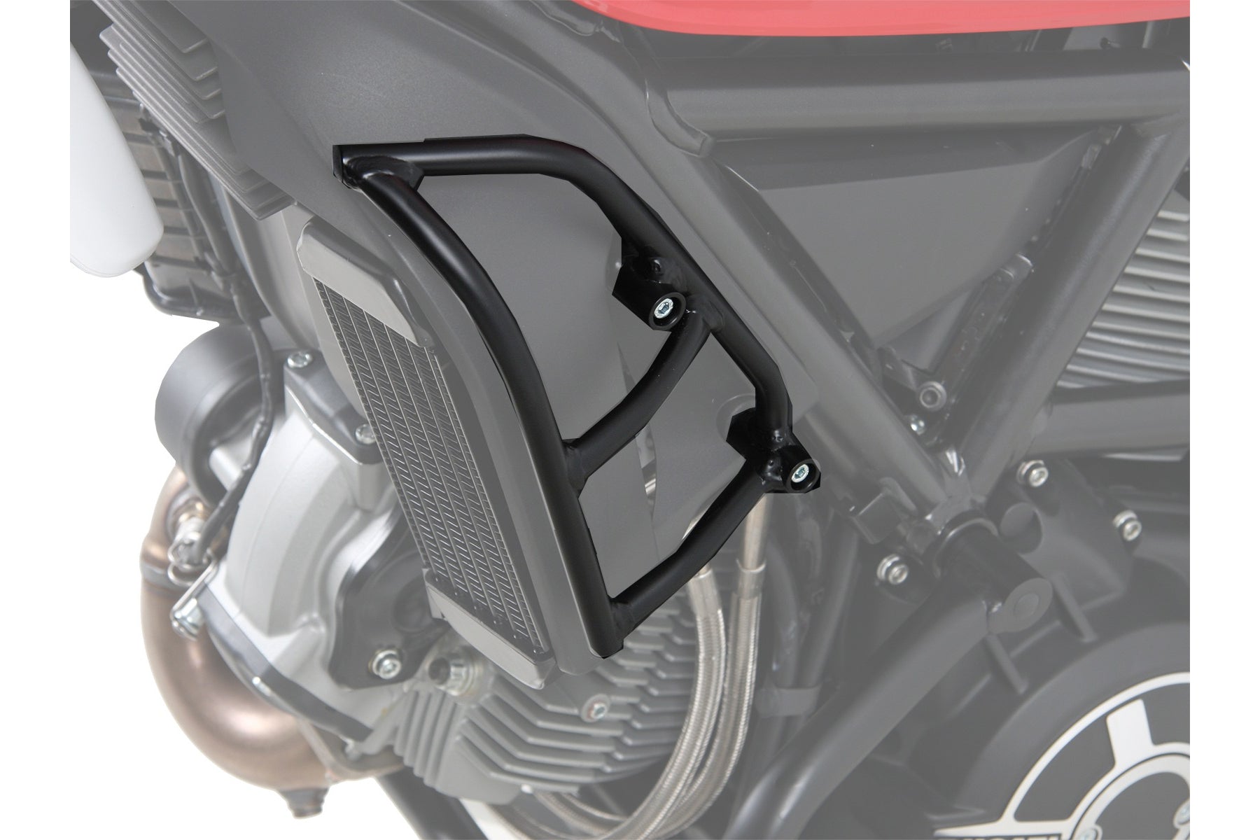 Ducati Scrambler Protection - Radiator Protection Bars.