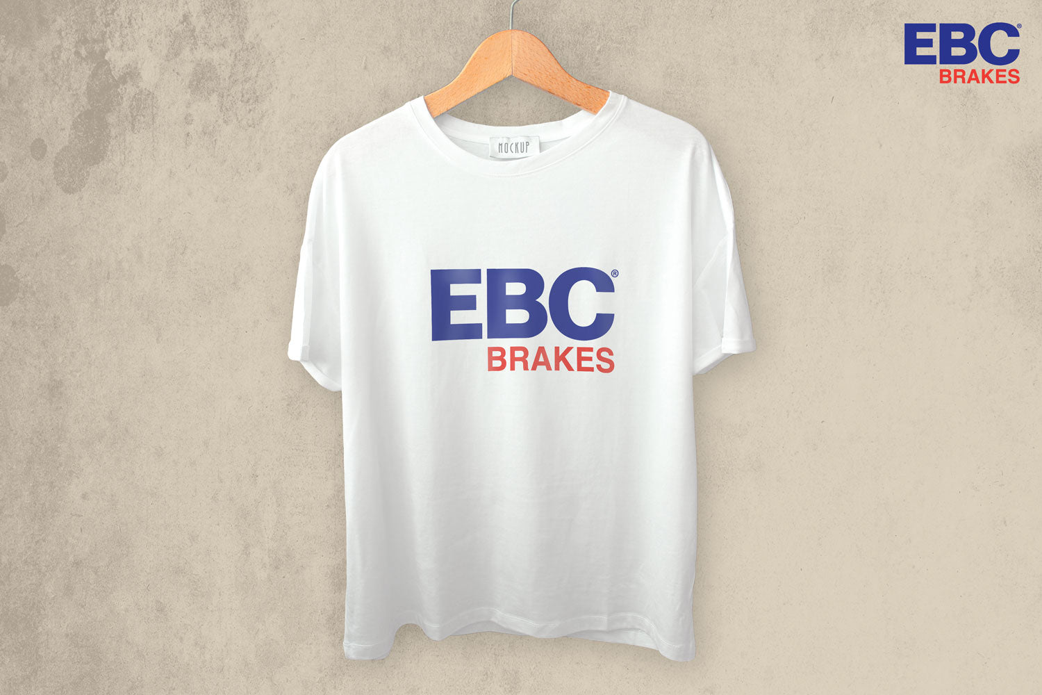 EBC Brakes T-Shirts printed -Grey.