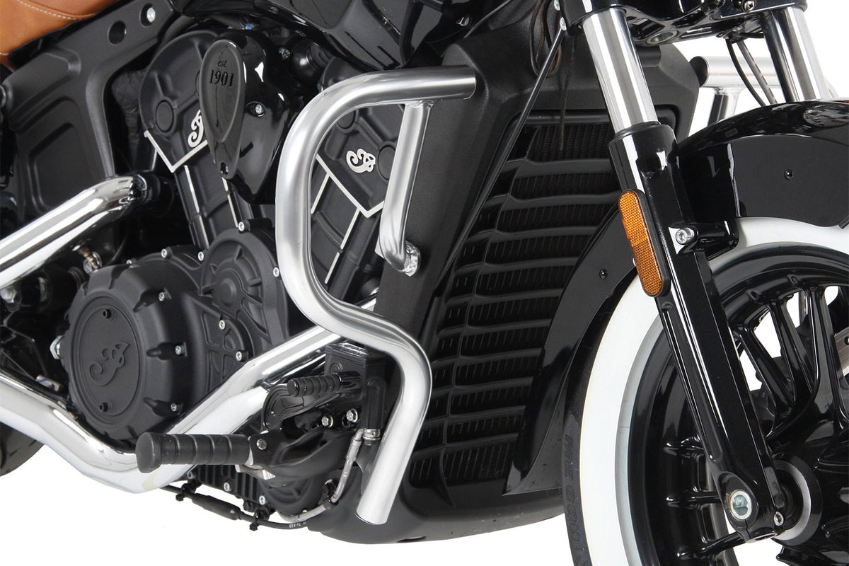 Engine Protection Bar Indian Scout Protection- Engine Protection Bar – Motousher | Motorcycle ...