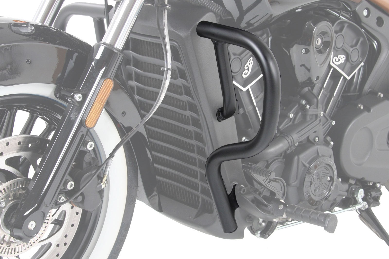Engine Protection Bar Indian Scout Protection- Engine Protection Bar – Motousher | Motorcycle ...
