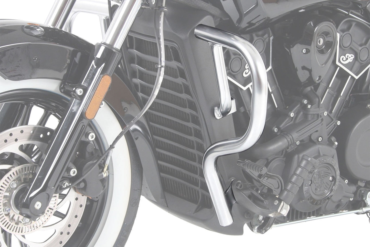 Indian Scout Protection- Engine Protection Bar.