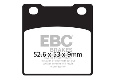 Brakes - FA063HH Fully Sintered - EBC (Rear)
