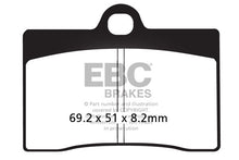Brakes - FA095HH Fully Sintered - EBC (Front 2 Set)