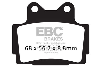 Brakes - FA104 Organic - EBC