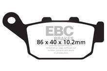 Brakes - FA140V Semi Sintered - EBC (Rear)