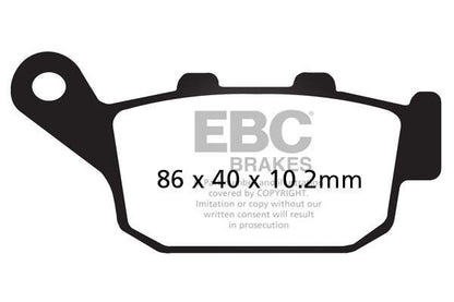 Brakes - FA140V Semi Sintered - EBC (Rear)