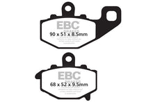 Brakes - FA192HH Fully Sintered - EBC (Rear)
