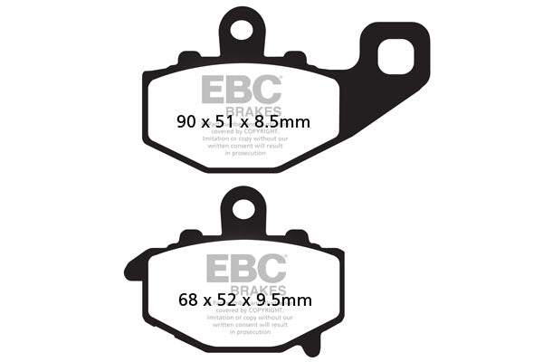 Brakes - FA192HH Fully Sintered - EBC (Rear)