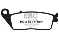 Brakes - FA196 Organic - EBC (front)
