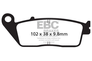 Brakes - FA196 Organic - EBC (front)