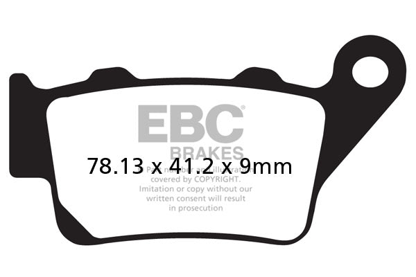 Brakes - FA208R Sintered - EBC (Rear)