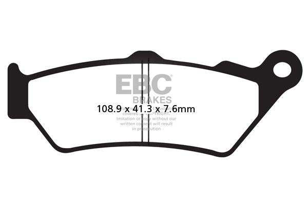 Brakes - FA209/2HH Fully Sintered  - EBC (Rear)