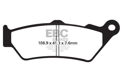 Brakes - FA209/2HH Fully Sintered  - EBC (Rear)