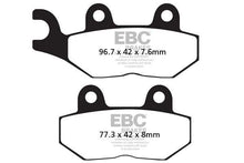 Brakes - FA214HH Fully Sintered  - EBC (Rear)