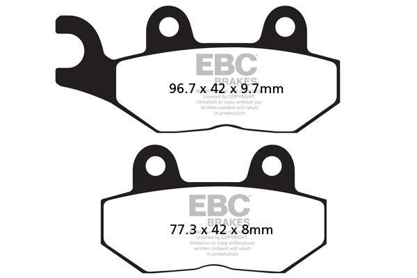 Brakes - FA214/2 Organic - EBC (Rear)