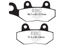 Brakes - FA214/2 Organic - EBC (Rear)