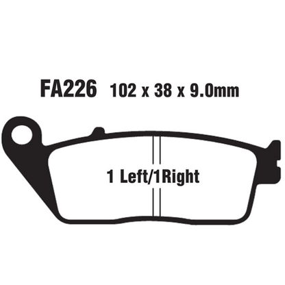 Triumph Tiger 800 Brake Pads - EBC Brakes.