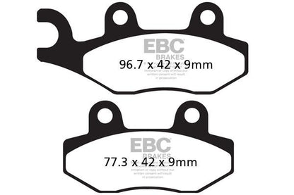 Brakes - FA228 Organic - EBC