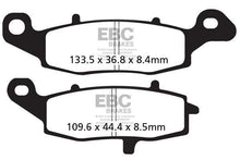 Kawasaki Er6n Brake Pads - EBC Brakes.