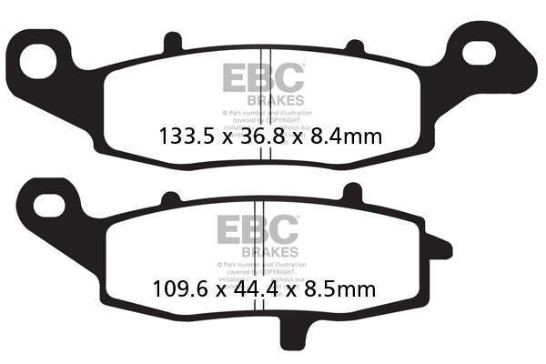 Brakes - FA229 Organic - EBC