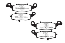 Brakes - FA229HH + FA231HH Fully Sintered - EBC (Front)