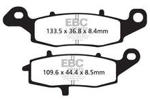 Brakes - FA231HH Fully Sintered - EBC (Rear)