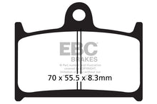 Brakes - FA236HH Fully Sintered  - EBC