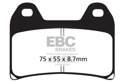Brakes - GPFAX244HH Grand Prix - EBC (1 Set)