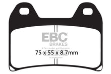 Brakes - FA244HH Fully Sintered - EBC (Front)