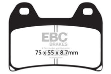 Brakes - FA244V  Semi Sintered - EBC (1 Set Front)