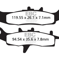 Brakes - Sintered FA258R - EBC (Front)