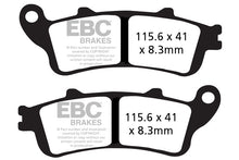 Brakes - FA261HH Fully Sintered  - EBC (Front)