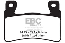 Brakes - FA265HH Fully Sintered - EBC